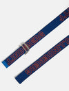 Lennon Webbing Logo Belt Nautical Blue - J.LINDEBERG - BALAAN 3