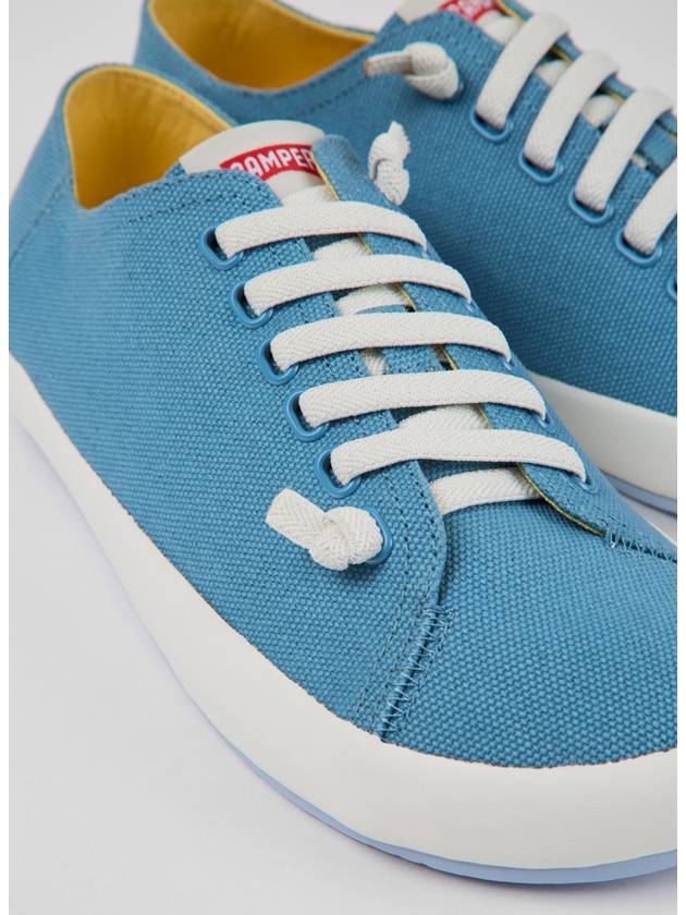 Peu Rambla Textile Low Top Sneakers Light Blue - CAMPER - BALAAN 3