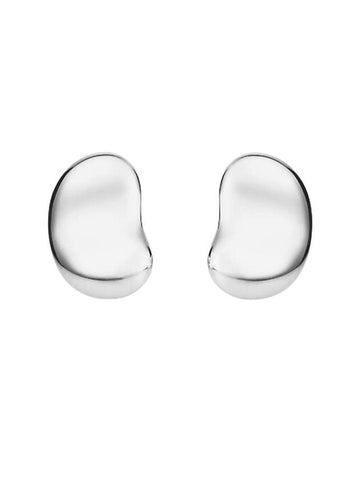 Elsa Peretti Bean Design Earrings Silver - TIFFANY & CO. - BALAAN 1