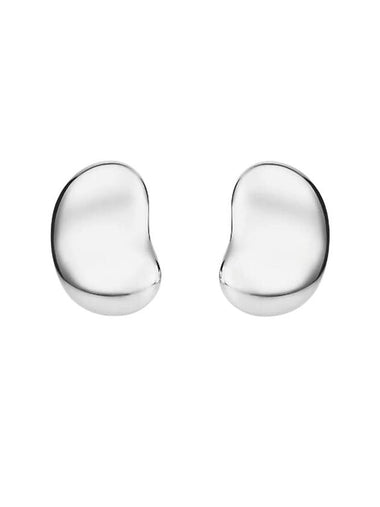 Elsa Peretti Bean Design Earrings Silver - TIFFANY & CO. - BALAAN 1