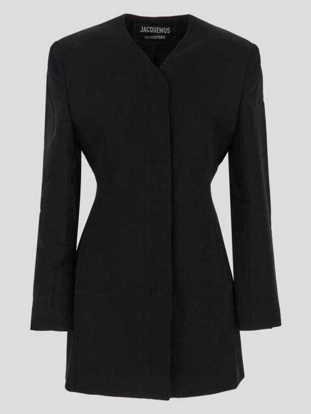 La Robe Cubo Midi Dress Black - JACQUEMUS - BALAAN 1