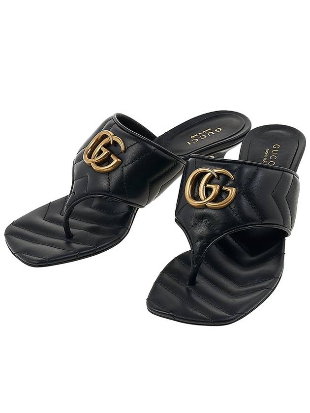 Sandals 776995BKO601000 P24 BLACK - GUCCI - BALAAN 2