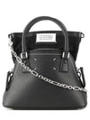 5AC Classique Micro Tote Bag Black - MAISON MARGIELA - BALAAN 2