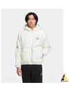 MC Sherpa Hooded Jacket Off White - ADIDAS - BALAAN 2