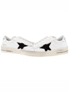 Star Patch Lace Up Low Top Sneakers White - GOLDEN GOOSE - BALAAN 2