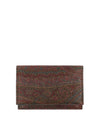 Women’s Paisley Card Wallet Brown - ETRO - BALAAN 2