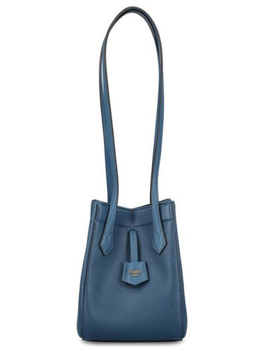 Origami Mini Bucket Bag Blue - FENDI - BALAAN 1