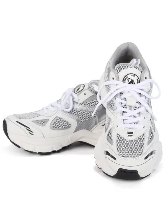 Marathon Runner Low Top Sneakers White Silver - AXEL ARIGATO - BALAAN 4