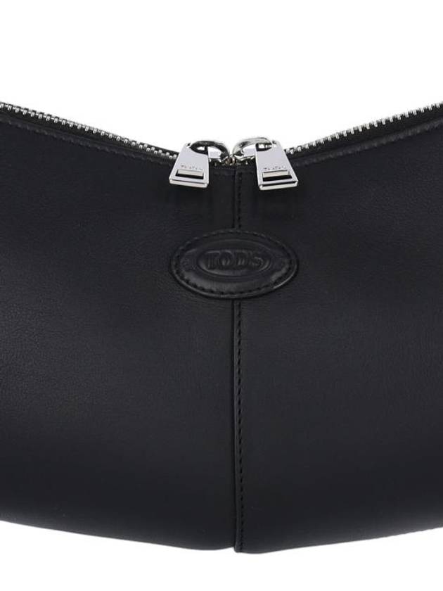 DI Swing Leather Mini Shoulder Bag Black - TOD'S - BALAAN 5