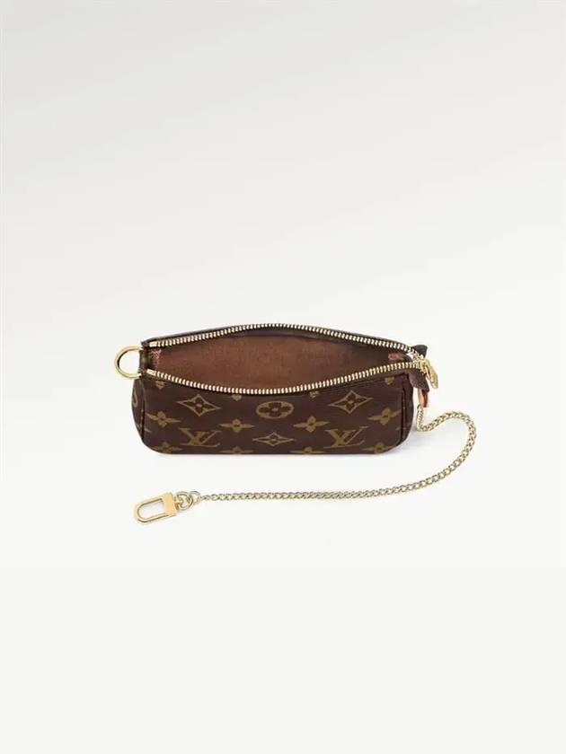 Monogram Mini Pochette Shoulder Bag Brown - LOUIS VUITTON - BALAAN 4