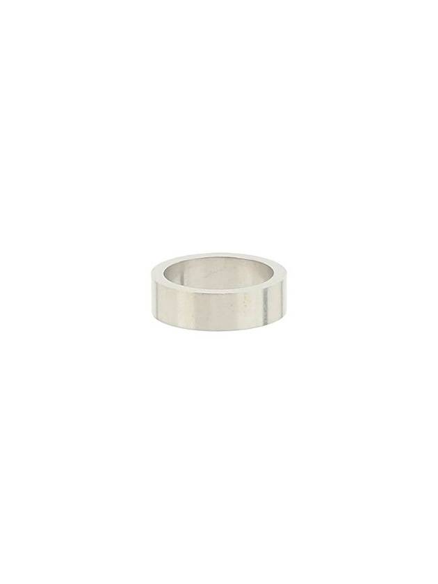 Engraved Logo Ring Silver - MAISON MARGIELA - BALAAN 3