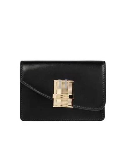 Fiamma Card Wallet Black - SALVATORE FERRAGAMO - BALAAN 2