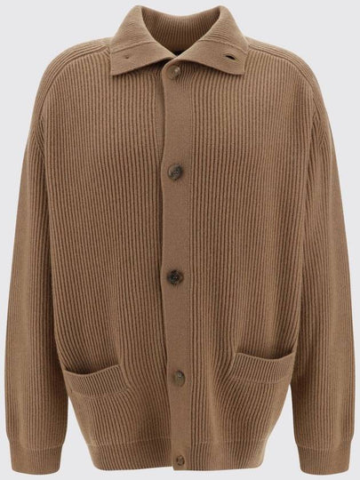 cashmere cardigan brown - PRADA - BALAAN 2