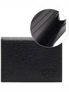 Men's Gancini Card Wallet Black - SALVATORE FERRAGAMO - BALAAN 3