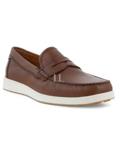 S Lite Moc Penny Loafer Brown - ECCO - BALAAN 2