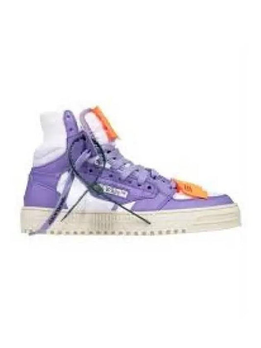 Offcoat 3.0 High Top Sneakers Purple - OFF WHITE - BALAAN 2