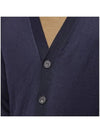 Samuel V-Neck Wool Cardigan Blue - A.P.C. - BALAAN 6