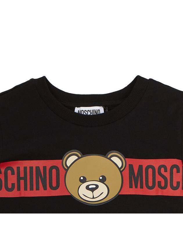 Kids short sleeved t shirt HUM04Q LAA03 60100 Adults can wear - MOSCHINO - BALAAN 3