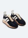 Lanvin Men s Navy White Pedro Running Sneakers FM SKBRUN DRAG P20 - LANVIN - BALAAN 6