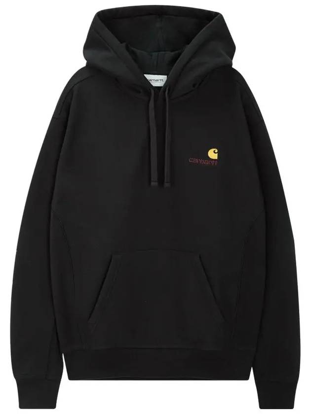 Whip Men s American Script Black Hoodie I028279 89XX - CARHARTT - BALAAN 1