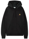 Whip Men s American Script Black Hoodie I028279 89XX - CARHARTT - BALAAN 3