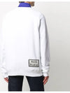 Logo Patch Reverse Label Sweatshirt White - ACNE STUDIOS - BALAAN 5