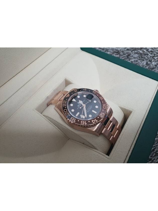 Rolex GMT Master 2 Root Beer Rose Gold 21 Years - ROLEX - BALAAN 4