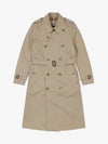 Men Kensington Heritage Trench Double Coat Beige - BURBERRY - BALAAN 2