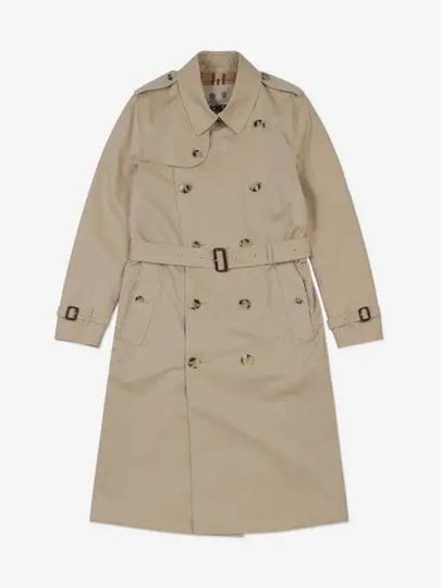 Men Kensington Heritage Trench Double Coat Beige - BURBERRY - BALAAN 2