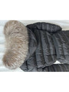 Khloe Long Down Jacket Black - MONCLER - BALAAN 5