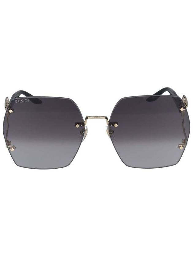 Double G Oversized Frame Sunglasses GG1562S - GUCCI - BALAAN 2