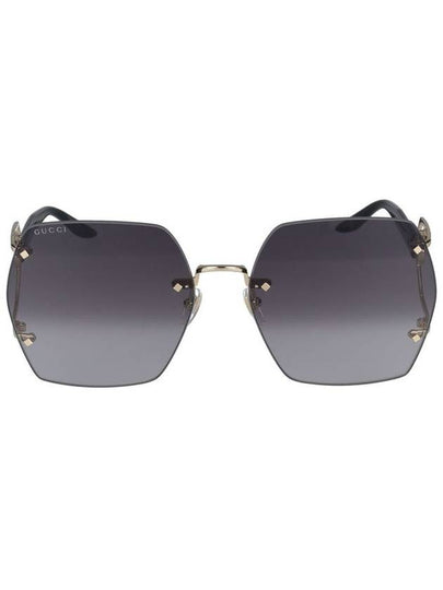 Double G Oversized Frame Sunglasses GG1562S - GUCCI - BALAAN 2