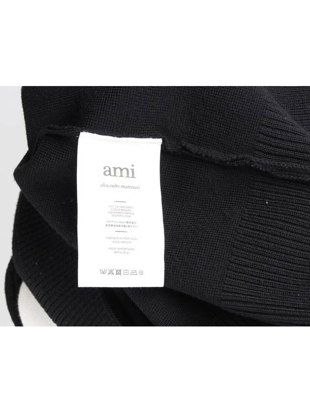 Small heart logo wool knit M - AMI - BALAAN 7