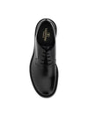 Men's Rockstud Essential Leather Derby Black - VALENTINO - BALAAN 4