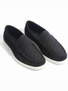 Granville Loafer Black Suede Oblique Jacquard - DIOR - BALAAN 2