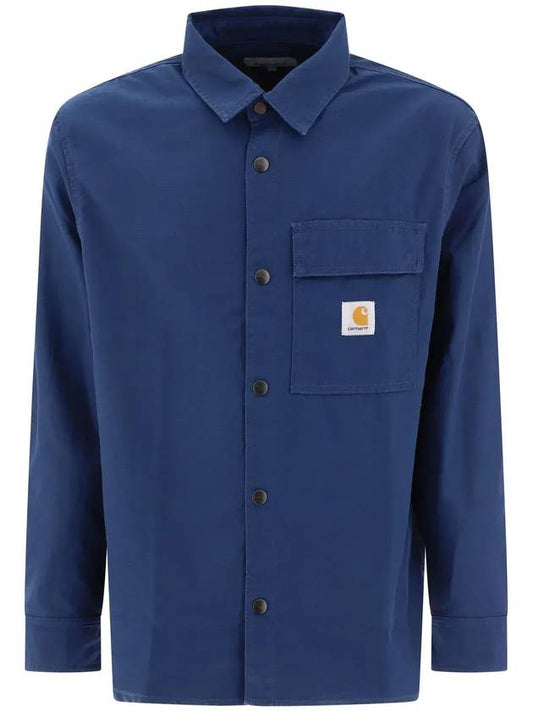 Hayworth Shirt Jacket Navy - CARHARTT WIP - BALAAN 1