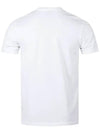 Graphic Print Cotton Short Sleeve T-Shirt White - PAUL SMITH - BALAAN 4