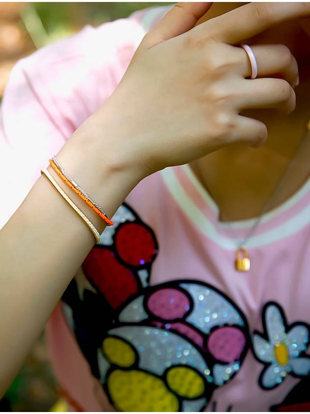 Larin Twosome Bracelet Orange - BE/GINS - BALAAN 8