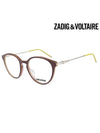 Zadig & Voltaire Glasses Frame VZV212 07M2 Round Women's Glasses - ZADIG & VOLTAIRE - BALAAN 2