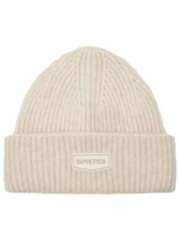 Sacquero Melange Beige Beanie Hat - DUVETICA - BALAAN 1