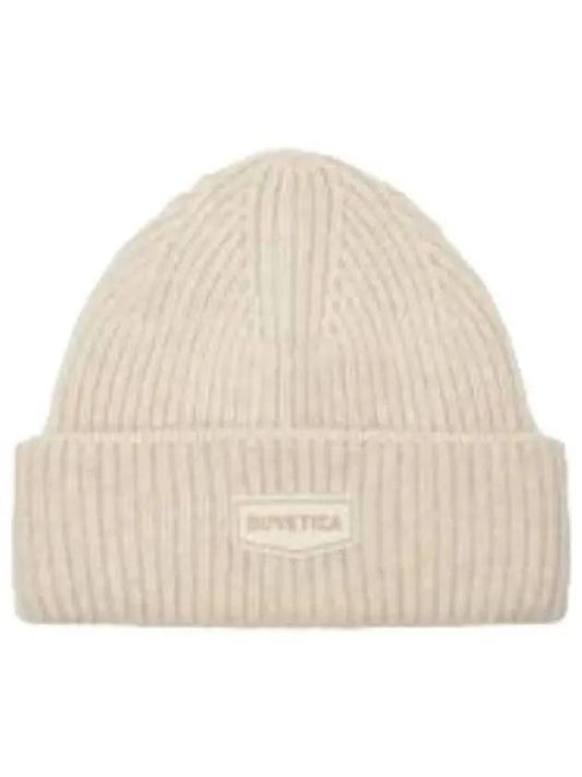 Sacquero Melange Beige Beanie Hat - DUVETICA - BALAAN 1