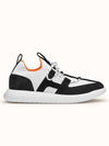 size 405 dual sneakers white mesh black - HERMES - BALAAN 2