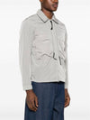 Chrome-R Hooded Over Long Sleeve Shirt Grey - CP COMPANY - BALAAN 4