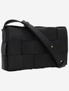 Intrecciato Cassette Cross Bag Black - BOTTEGA VENETA - BALAAN 3