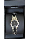 Black Dial Calendar Silver Women’s Watch T Trend T Round Watch - TISSOT - BALAAN 4