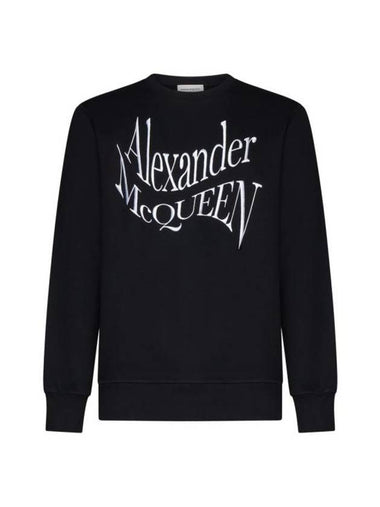 long sleeve t-shirt 781879QXAAM1000 BLACK - ALEXANDER MCQUEEN - BALAAN 1