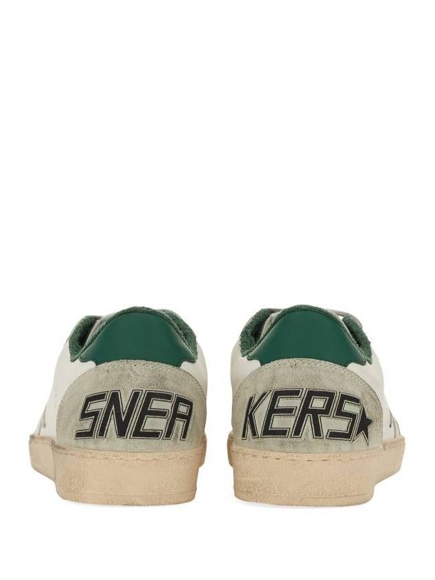 Ball Star Leather Low Top Sneakers White - GOLDEN GOOSE - BALAAN 4