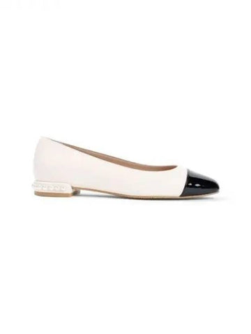 Pearl decorated leather flat shoes 270810 - STUART WEITZMAN - BALAAN 1