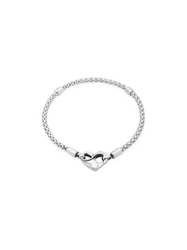 Moments Stud Chain Bracelet Silver - PANDORA - BALAAN 3