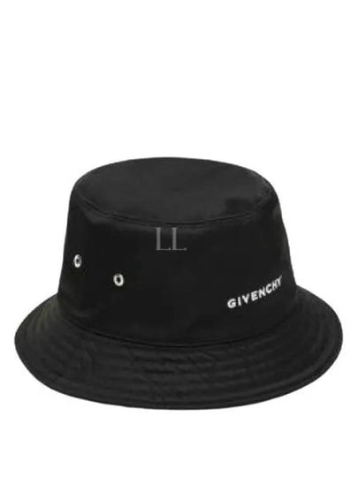 Logo Bucket Hat Black - GIVENCHY - BALAAN 2